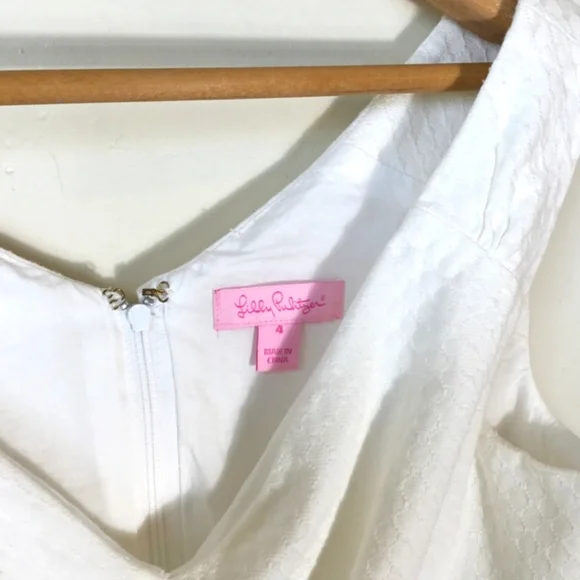 Lilly Pulitzer White Dress Parker - Picture 6 of 11